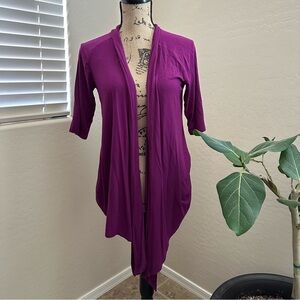 Grace Elements Plum Cardigan